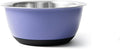 Fox Run Stainless Steel Mixing Bowl, 6.25 Quart Purple Mixing Bowl | Non-Skid by foxrunbrands