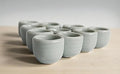 1shopforyou Mini Ceramic Japanese Style Handmade Tea Cups – Set of 10 by Unknown