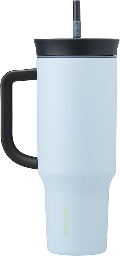 Owala Tumbler Stainless Steel Water Bottle 40 oz Watermelon Breeze | 2-in-1 by Unknown