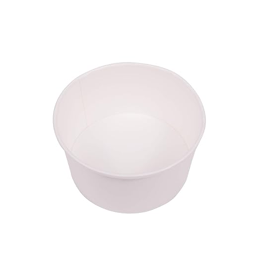 Karat [24oz - 600 ct] Paper Soup Bowls for Hot/ Cold Food - Ideal for Soup, NoodIes, Pasta and Snacks - White (C-KDP24W)