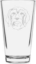 Segugio Italiano Custom Personalized Dog Themed Etched All Purpose 16oz Pint Glass