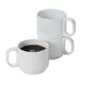 G.E.T. TM-1408-W White 8 oz. Tritan Plastic Stacking Mugs by Unknown