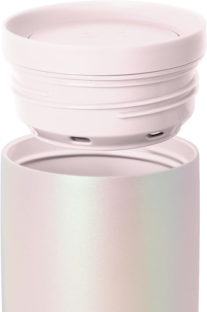 Simple Modern Insulated Travel Coffee Mug 360° Lid | 16oz | Pearlescent | - Image 7