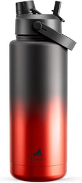 POWCAN 40 oz Insulated Water Bottle by POWCAN