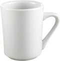 CAC China SI-8-P 8-Ounce Porcelain Tall Round Sierra Mug, 3-3/8-Inch, Super by CACChina