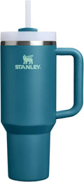 STANLEY Quencher H2.0 Flow State Tumbler, 40 oz, Coastal Teal | Handle and by Unknown