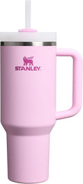 STANLEY Quencher H2.0 Flow State Tumbler, 40 oz, Cherry Blossom | Handle and by Unknown