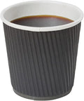 500-CT Disposable Black 4-OZ Hot Beverage Cups by Restaurantware