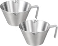 YARRAMATE Stainless Steel Espresso Shot Cup, 3.4oz | Heat Insulated Grip by YARRAMATE