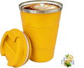Coffee Mug with Leak Proof Lid, Travel Mug Stainless Steel Tumbler, Double Wall by Unknown