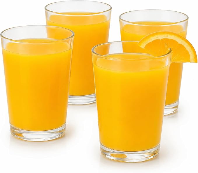 BOHEM'S Small Juice Glasses, 7 Oz, Drinking Glassware by BOHEMS