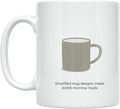 Minimalist Coffee Mug by Unknown