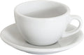 Loveramics Cappuccino Cup with Saucer, 8 oz Ceramic Coffee cup with Round Bottom by LoveramicsUSA