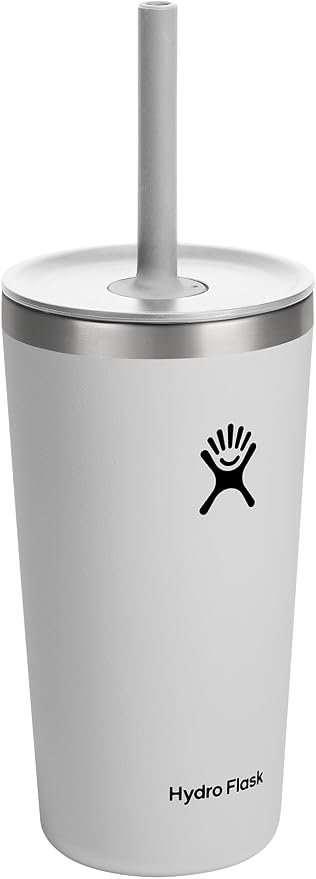 20 OZ All Around Tumbler Straw LID White - Image 6