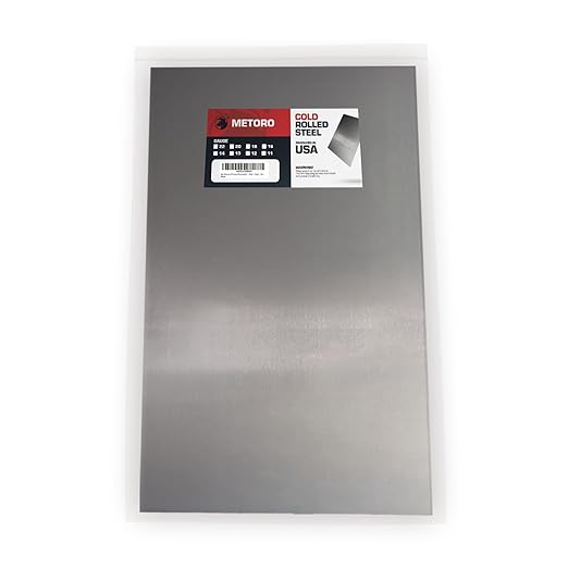 16-Gauge Mild CRS Steel Sheet - Formable, Weldable, Magnetic, Smooth Surface - Industrial-Grade Metal Plate for DIY Projects, Fabrication, and More. (2, .060 X 24 X 16)