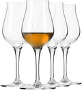 Krosno Brandy & Cognac Snifter Glasses Rum Tasting Gift Set | Set of 4 | 3.7 oz by Krosno