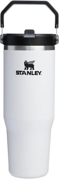 STANLEY IceFlow 2.0 Flip Straw Tumbler, 30 oz, Chalk | Easy Carry Handle | by Unknown