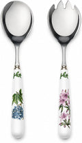 Portmeirion Botanic Garden Set of 2 Salad Servers | 10 Inch Salad Serving Set | by Portmeirion