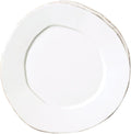 VIETRI Lastra White Salad Plate by Vietri