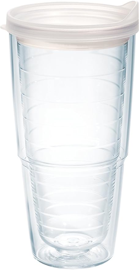 Tervis Clear & Colorful Lidded Made in USA Double Walled Insulated Tumbler by TervisTumblerCompany