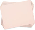 Pimpernel Millennial Pink Placemats, Set of 4 – (15.7" x 11.7") Elegant Blush Rose Dining Table Mats with 5mm Cork Backing, Heat & Stain Resistant Lacquer Finish, Rectangular Design