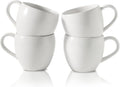 Coffee Mugs Set of 4, Stoneware 16 oz Coffee Cups by Tikooere