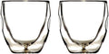 Moderna Artisan Series Double Wall 2 oz Beverage & Espresso Shot Glasses by Ozeri