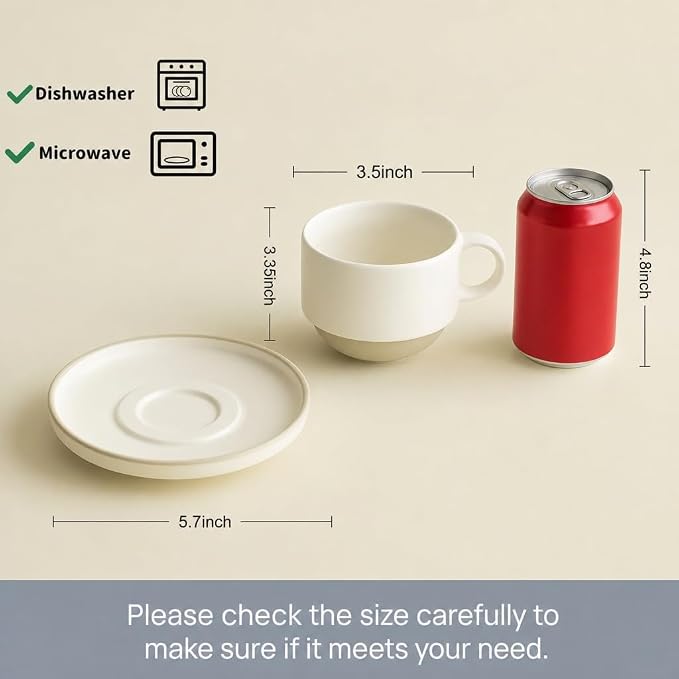 Little minimalist ceramic pottery tea cup - Image 2