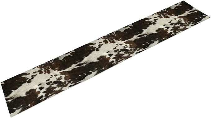Cow Print Table Runner, 13x90 Inch - Image 5
