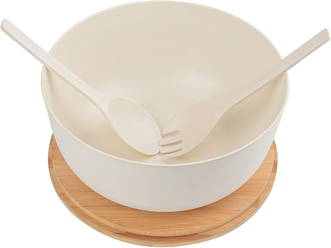 LOVYANXUE Bamboo Fiber Salad Bowl - Image 8