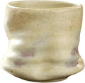Unique Glaze Coffee Cups Set, Handleless Teacup Retro Coarse Ceramic Mugs by CZMYCBG