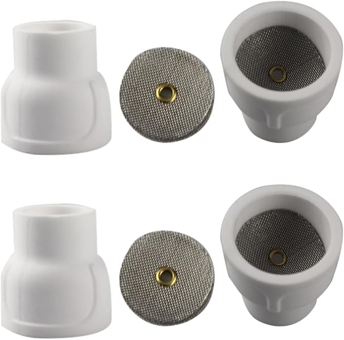 #12 Ceramic White TIG Welding Cup by Vaphy