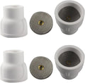 #12 Ceramic White TIG Welding Cup by Vaphy