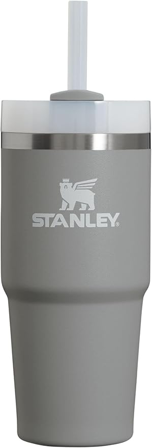 STANLEY Quencher H2.0 Flow State Tumbler, 14 oz, Stone | Straw and 3-Position by Unknown