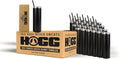 Hogg 20 oz Skinny Case (24 Units) - Black, Powder Coated Tumblers for Laser Engraving, Engravable Tumblers Bulk, Stainless Steel Cups Bulk, Insulated Cups with Lids and Straws