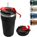 SPLMIFA Travel Coffee Mugs Leak-Proof, Reusable Coffee Cups by SPLMIFA