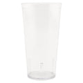 G.E.T. 6632-1-CL-EC Heavy-Duty Plastic Restaurant Tumblers, 32 Ounce, by GET