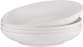 Mikasa Ciara Bone China Lightweight Chip Resistant Set of 4 Pasta Bowls Set by Mikasa
