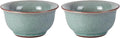 KAMMAK Japanese Tea Cups, 2 Oz Small Handmade Ceramic Teacups, Loose Leaf and by KAMMAK