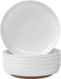 Webbylee 8.25" Melamine Deep Plates Set of 6-28oz Melamine Large Salad by Webbylee