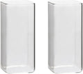 Tupalizy Square Glass Cups Tumbler Highball Drinking Glasses by Tupalizy