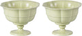 KAMMAK Tea Cup, 3oz Small Tea Cups Set of 2, Reed Green Porcelain Tea Cups by KAMMAK