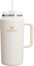 STANLEY Quencher H2.0 Flow State Tumbler, 64 oz, Cream 2.0 | Handle and Straw | by Unknown