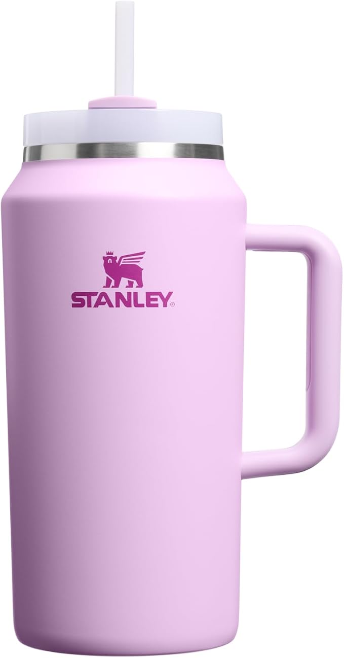 STANLEY Quencher H2.0 Flow State Tumbler, 64 oz, Soft Orchid | Handle and Straw by Unknown