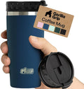 GORILLA GRIP 304 Stainless Steel Double Insulated Travel Coffee Mug, Leakproof by Unknown