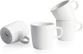 Sweese 5oz Porcelain Espresso Cups Set of 4, Mini Coffee Mugs Demitasse Cups by Sweese