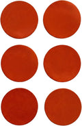 Real Natural Grain Leather Coasters – Durable Non-Slip Distressed Design by TheTanneryNYC
