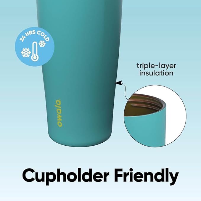 Owala FreeSip Sway Stainless Steel Water Bottle 40 oz Summer Sweetness - Image 6