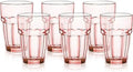 Bormioli Rocco Rock Bar 12.5 oz. Long Drink Stackable Tempered Beverage Glasses by Bormioli+Rocco