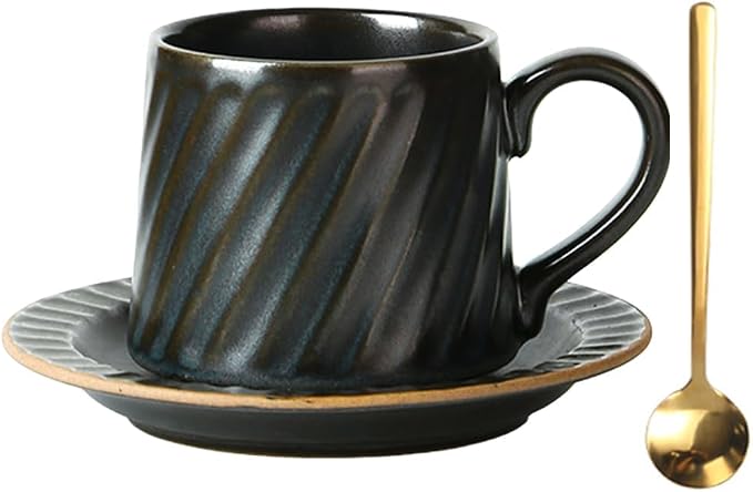 Vintage Ceramic Tea Cup and Saucer Set by Swetwiny